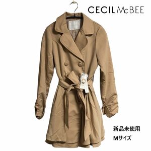 ★ 新品未使用 CECIL McBEE セシルマクビー トレンチコート コート アウター ベージュ オータムコート