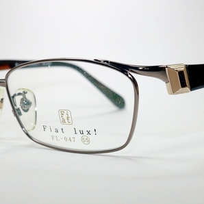 普通のメガネシリーズ ⑮ Fiat Lux!-047 55□16-138 2  さりげなさが貴重! 当店在庫大処分!! 普通郵便で発送の画像2