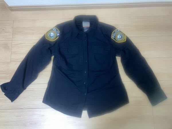 米海軍放出品　アメリカ海軍警察5.11タクティカルシャツ　女性用S-Rサイズ