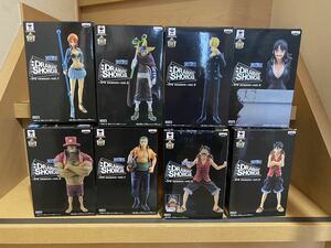 全8種 ワンピース ONE PIECE フィギュア DRAMATIC SHOWCASE Season 3rd 麦わらの一味 まとめ売り 108 エニエスロビー ロビン