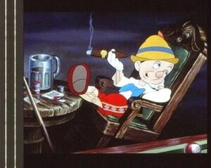 Pinocchio 35mm Film Walt Dizney Dick Jones Jimine Jiminy Cricken Zepette Zepette Carlocoro Original