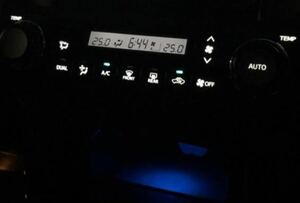 トヨタ　ランドクルーザー プラド　150系　1台分　LED 打ち替えセット　エアコンパネル　パワーウィンドウsw シフトパネル　スタートSW