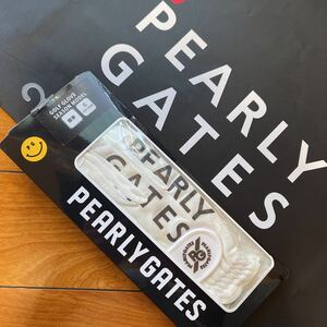 送料無料PEARLY GATESパーリーゲイツ両手グローブ内側起毛フリース防寒保温性×合成皮革グリップ力Magicテープタブ調節(お買得19-20cm)新品