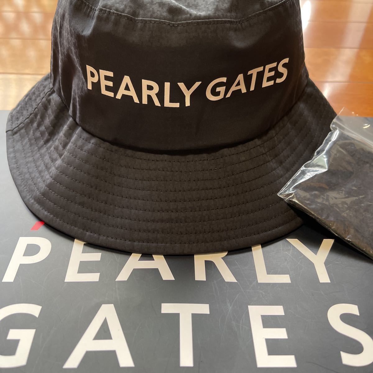今季完売入手困難品 パーリーゲイツPEARLYGATES シンプルロゴハット