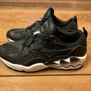 mizuno Wave Rider 1 ウェーブライダー 10 ミズノ 黒 白 US10 28cm ランニング ダッドスニーカー mita sneakers ミタスニーカーズ AIR MAXの画像2