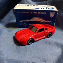 トミカ ポルシェ 959 日本製 絶版 ’90 大阪輸入ショウ ミニチュアカー ミュージアム JMAC関西 特注 _画像1