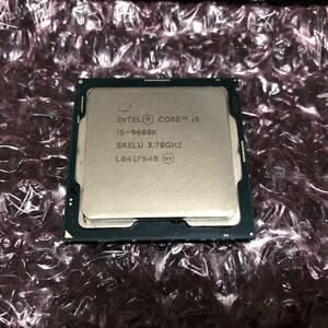 Intel Core-i5 9600K 【6C/6T, 動作確認済み, 第9世代 Coffee Lake Refresh-S】