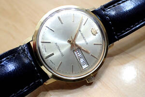 貴重 BUCHERER/ブヘラ ブッフェラー ◆ワンピースケース/デイデイト 自動巻きアンティーク腕時計