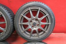 【YS343】スタッドレス 4本* X-CROSS SPEED 14×5.5Ｊ 4穴 PCD 100 +38 155/55R14 NANKANG CORSAFA 2018年 送料無料_画像2