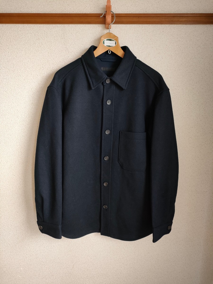ニットオーバーシャツジャケット Lサイズ 新品 UNIQLO U ユニクロ