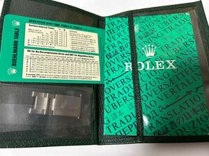 2 シードュエラー　シードゥエラー　16600 手帳　工具　エクステンションコマ　カード　付属品　ロレックス　rolex 1000スタ