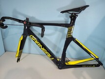 GARNEAU ジェニックス GENNIX A1 ELITE 2020年モデル カーボン ロードバイク M(510)サイズ ブラックカーボン部品取り用フレーム_画像2