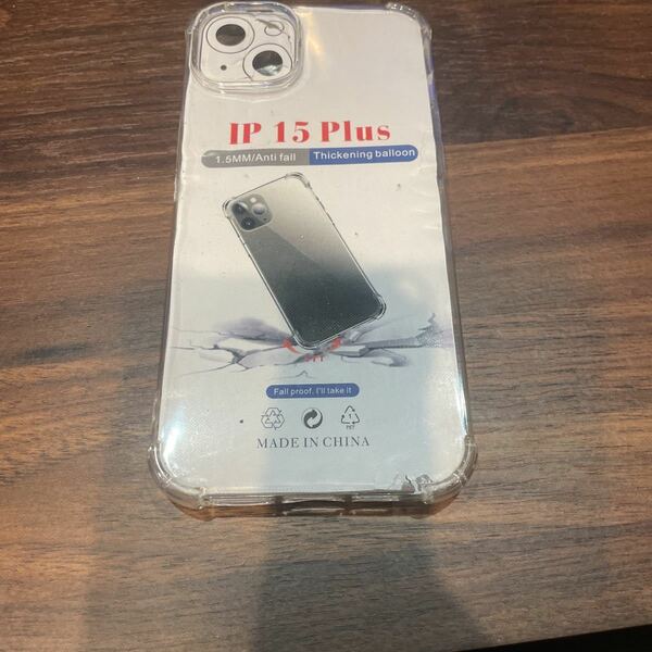 a15 保護ケース 対応 iphone15 plus 用のTPU素材製 スマホケース 透明 スリム ソフト薄型 耐衝撃 対応 全透明 四角を厚くする 指紋防止