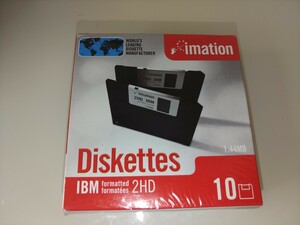 新品 imation イメーション 3.5インチフロッピーディスク 10枚入 MF2HD10P(IBM)-O 未使用