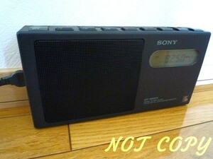 ☆『ソニー FM／AMラジオ ICF‐M400V』（良品）☆