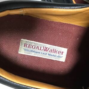 [良品] REGAL walker 24㎝ ビジネスシューズ プレーントゥ メンズ ブラック 高級靴 本革 フォーマル ウォーキング 送料無料！の画像10