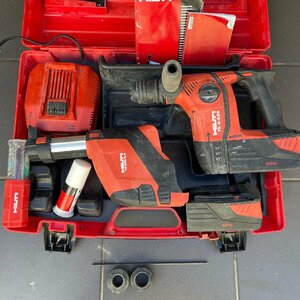 おすすめ★HILTI 充電式ロータリーハンマードリル TE6-A36DRS バッテリー・充電器・集じんシステム付き