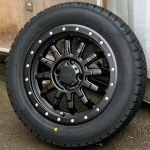 国産 スタッドレス 155/65R14 新品 タイヤ ホイール セット 4本 グッドイヤー アイスナビ 8 S500P S510P DA17V DA64V ハイゼット エブリイ