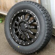 国産 冬タイヤ 155/65R14 新品 タイヤ ホイール セット 4本 GOODYEAR ICE NAVI 8 S500P S510P DA17V DA64V ハイゼット エブリイ_画像1