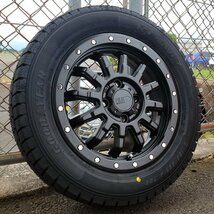 国産 冬タイヤ 155/65R14 新品 タイヤ ホイール セット 4本 GOODYEAR ICE NAVI 8 S500P S510P DA17V DA64V ハイゼット エブリイ_画像4