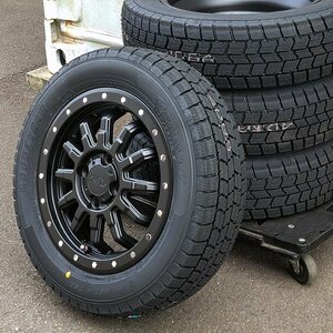 国産 スタッドレス 155/65R14 新品 タイヤ ホイール セット 4本 グッドイヤー アイスナビ 8 S500P S510P DA17V DA64V ハイゼット エブリイ