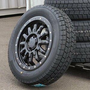 国産 冬タイヤ 165/65R14 新品 タイヤ ホイール セット 4本 GOODYEAR ICE NAVI 7 S500P S510P JJ2 ハイゼットジャンボ NVAN