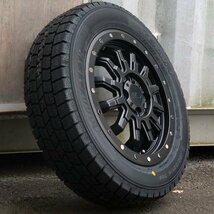 国産 スタッドレスタイヤ 155/65R14 新品 タイヤ ホイール セット 4本 GOODYEAR ICE NAVI 8 S500P S510P DA17V DA64V ハイゼット エブリイ_画像5