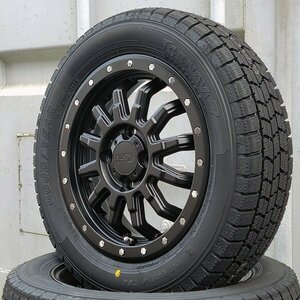 国産 冬タイヤ 165/65R14 新品 タイヤ ホイール セット 4本 GOODYEAR ICE NAVI 7 S500P S510P JJ2 ハイゼットジャンボ NVAN