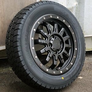 国産 冬タイヤ 165/65R14 新品 タイヤ ホイール セット 4本 GOODYEAR ICE NAVI 7 S500P S510P JJ2 ハイゼットジャンボ NVAN