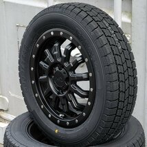 国産 冬タイヤ 165/65R14 新品 タイヤ ホイール セット 4本 グッドイヤー アイスナビ 7 S500P S510P JJ2 ハイゼット ジャンボ NVAN_画像1