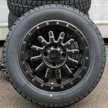 国産 スタッドレスタイヤ 165/65R14 新品 タイヤ ホイール セット 4本 GOODYEAR ICE NAVI 7 S500P S510P JJ2 ハイゼットジャンボ NVAN_画像3