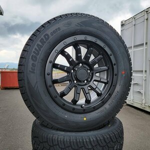 新品 スタッドレス 16インチタイヤホイール 4本セット 国産 YOKOHAMA ICEGUARD SUV G075 215/70R16 225/70R16 デリカD5 RAV4 CX5 DELICAD:5