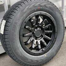 新品 国産 スタッドレス 三菱 デリカD5 アウトランダー 16インチタイヤホイール 4本セット YOKOHAMA ICEGUARD G075 215/70R16 225/70R16_画像4