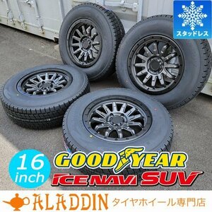 新品 スタッドレス 16インチタイヤホイール 4本セット 国産 GOOGYEAR ICENAVI SUV 215/70R16 225/70R16 RAV4 CX5 デリカ D5 DELICA:D5