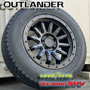 新品 国産 スタッドレス アウトランダー OUTLANDER 16インチタイヤホイール 4本セット GOOGYEAR ICENAVI SUV 215/70R16 225/70R16