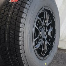 デリカD5 スタッドレス タイヤ ホイール 16インチ 4本セット 国産 ブリヂストン ブリザック DM-V3 215/70R16 225/70R16_画像6