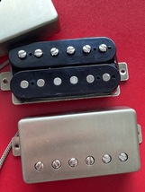 手巻きギターピックアップ　PAF系ハムバッカー　”GreatVintage”　RugirPickups、アルニコ３、プレーンエナメルAWG42で巻いています_画像4