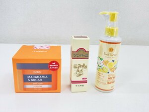  new goods * skin care 3 point set * unused (kndarushuga-bo disk Rav )+(DET clear bright &pi-ru peeling Jerry )+(son bar yu55ml)