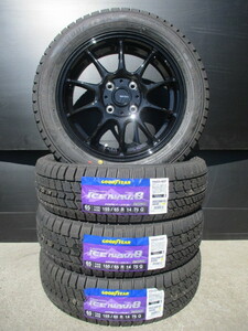 新品4本セット☆グッドイヤーアイスナビ8☆155/65R14スタッドレス☆アルトワークスN-BOXekクロスデリカミニアルトスペーシアギアウェイクfw