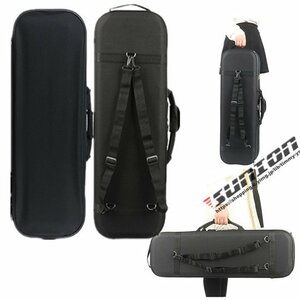 VIOLIN CASE バイオリンケース 楽器 管楽器 オックスフォード 軽量 防撥水 ケース 長方形 3WAY リュック ショル