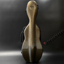 VIOLIN CASE バイオリンケースサイズ 4/4 楽器 管楽器 カーボンファイバー製 軽量 堅牢 ケース クッション付き 3_画像9