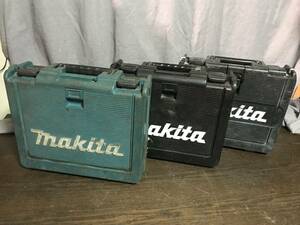 【1980】 ケースのみ 3個セット マキタ makita 充電式 インパクトレンチ インパクトドライバ 電動工具 ケース 【中古品】