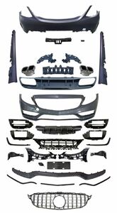 [ new commodity ]C Class W205 latter term C63 specification BODY KIT body kit Mercedes Benz after market goods W205C63-13