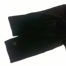 SAGA MINK サガミンク 毛皮 コート シェアードミンク リバーシブル ブラック M 着丈 85cm メンズ 銀 アウター ファッション 中古_画像6