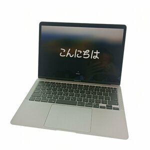 ★1円★ Apple MacBook Air M1 メモリ8GB SSD 256GB 13インチ A2337 スペースグレイ 充放電回数 112回 ノートパソコン PC 中古