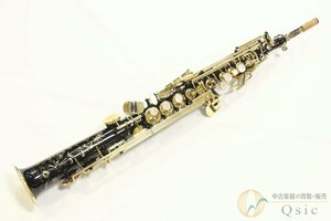 [超美品] H.Selmer SELMER Soprano Jubilee SERIE III WE/BK 見た目のインパクトも抜群なブラックラッカーモデル！ [調整済み][VJ100]