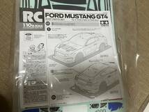 タミヤ 1/10 電動RC フォード マスタング GT4 軽量ボディパーツセット_画像3