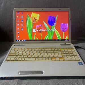 【液晶キレイ】TOSHIBA dynabook T451/34EWM Celeron （i5-2450M？） 4GB Office2010 Windows7 DVDマルチ レグザ対応〔格安〕ジャンク