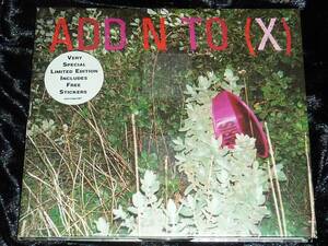 Add N to (X) / Add Insult To Injury = CD(デジパック仕様,輸入盤,エレクトロ,シンセポップ,エクスペリメンタル)