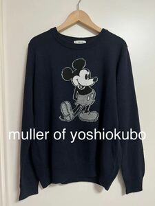 muller of yoshiokubo ニット　ミッキーマウス　ディズニー　ニットセーター 230928